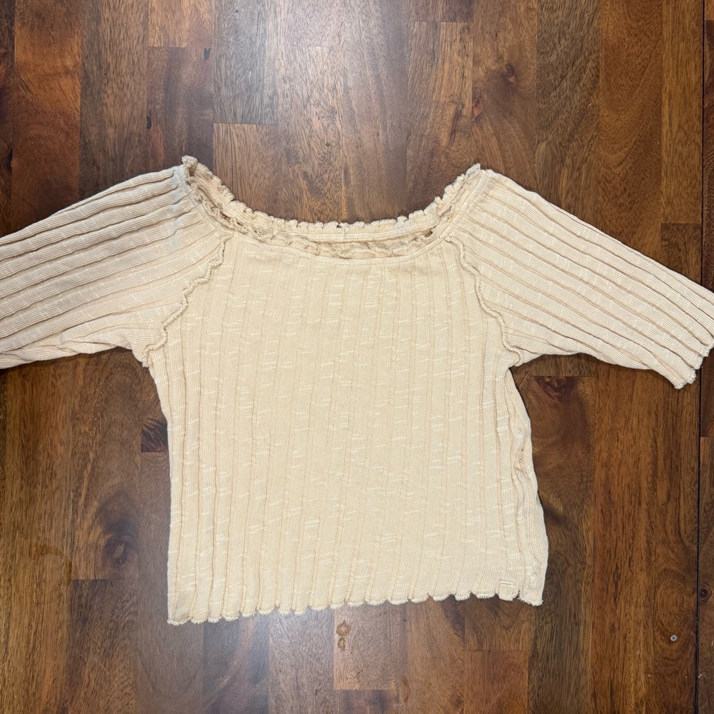 Free People Ribbed Knit Top - Picture 4 of 5